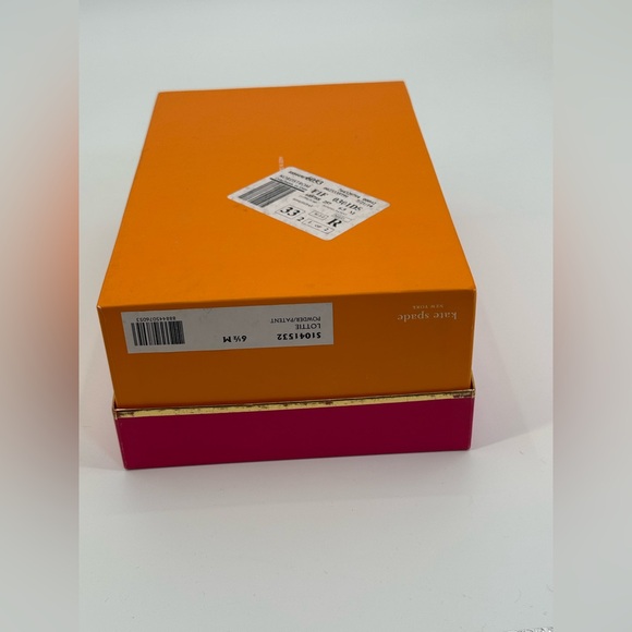 Kate Spade New York Signature Pink & Orange Gift Box – Luxury Designer Packaging - Picture 8 of 12